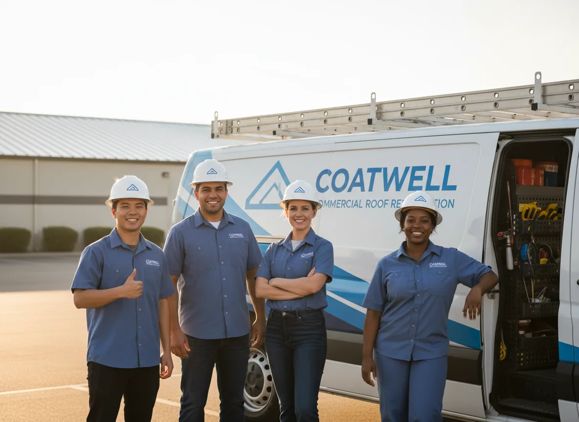 Commercial roof coating company in Belmont, VT